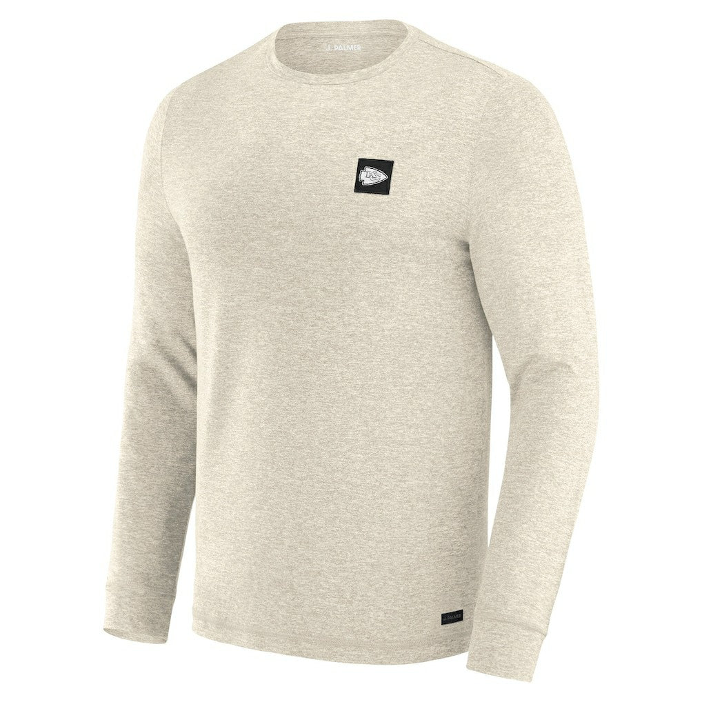 Kansas City Chiefs J. Palmer Four Down Long Sleeve T-Shirt Cream - NFL