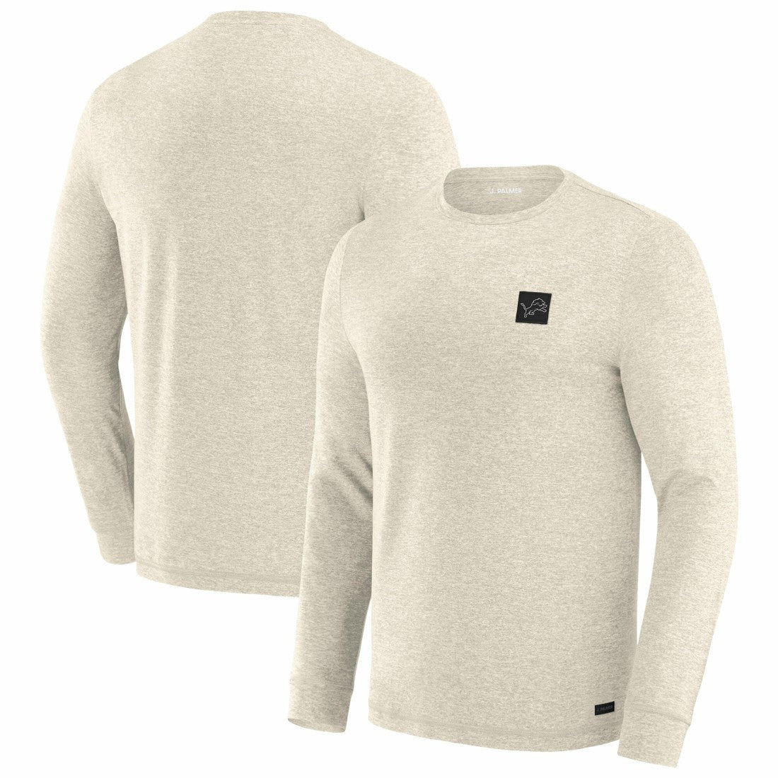 Detroit Lions J. Palmer Four Down Long Sleeve T-Shirt Cream - NFL