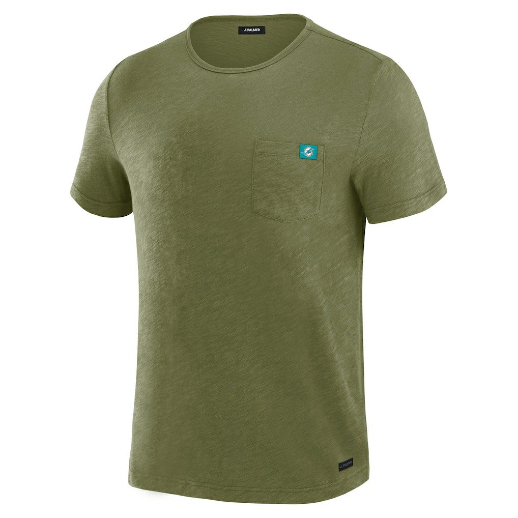 Miami Dolphins J. Palmer In-The-Pocket T-Shirt Green - NFL