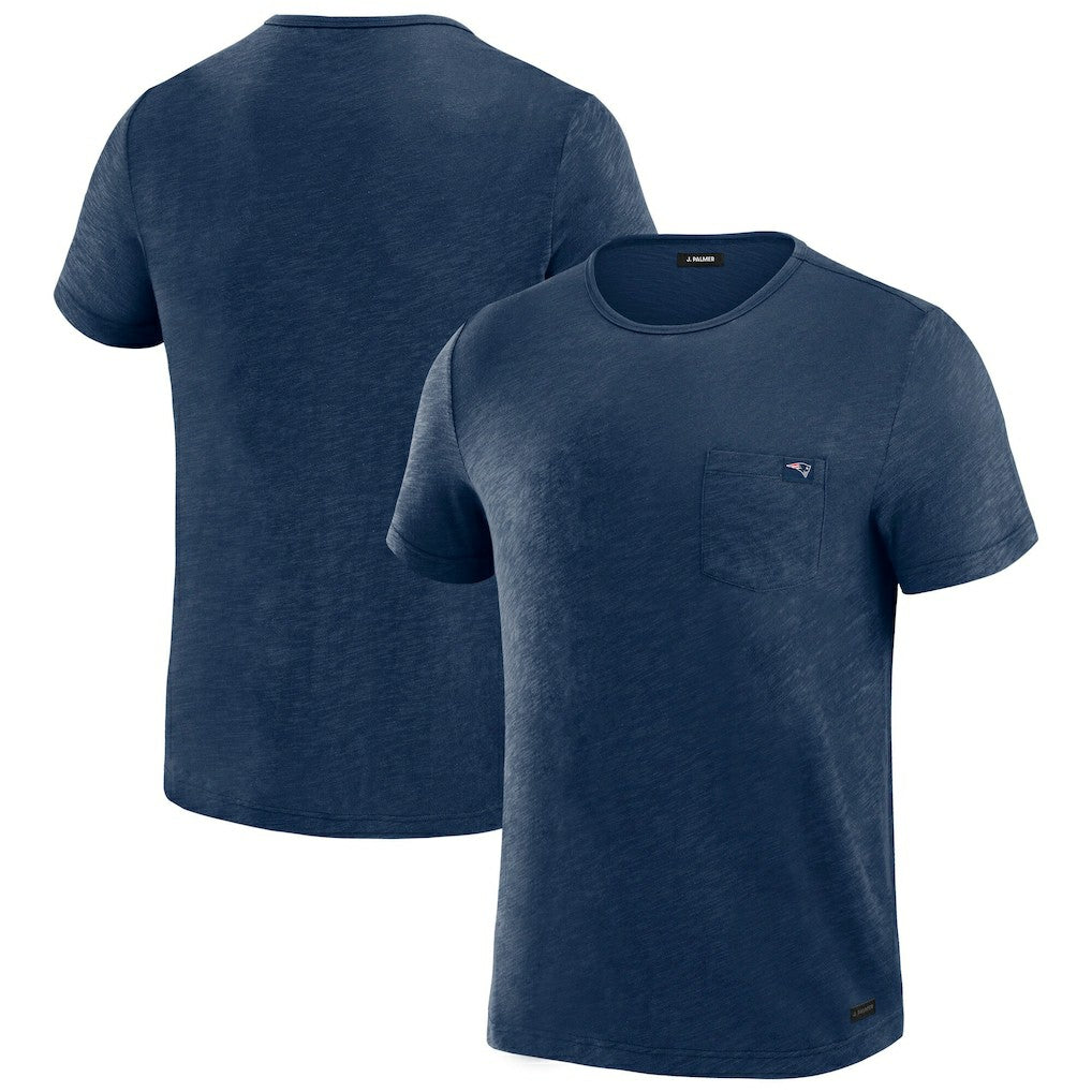 New England Patriots J. Palmer In-The-Pocket T-Shirt Navy - NFL