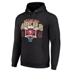 San Francisco 49ers Starter 80s Retro Pullover Hoodie Black - NFL