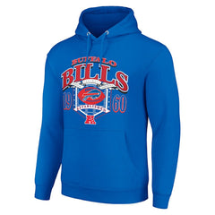Buffalo Bills Starter 80s Retro Pullover Hoodie Royal - NFL
