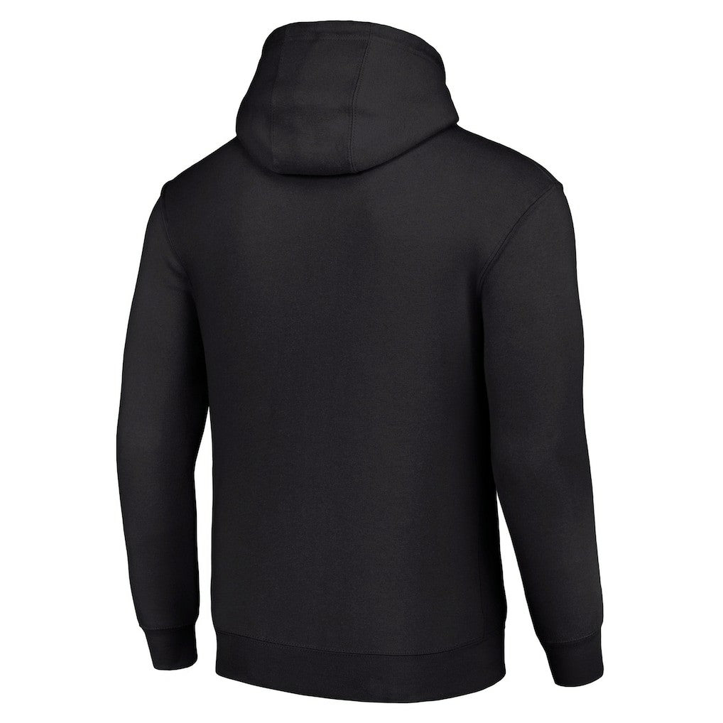 Carolina Panthers Starter 80s Retro Pullover Hoodie Black - NFL