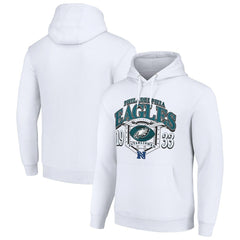 Philadelphia Eagles Starter 80s Retro Pullover Hoodie White - NFL