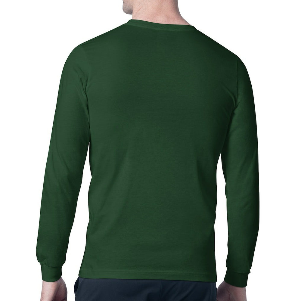 Green Bay Packers Starter Retro Long Sleeve Graphic T-Shirt Olive - NFL
