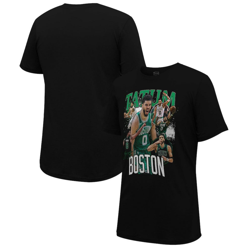 NBA - Jayson Tatum Boston Celtics Stadium Essentials Unisex Player Crossroads T-Shirt - Black