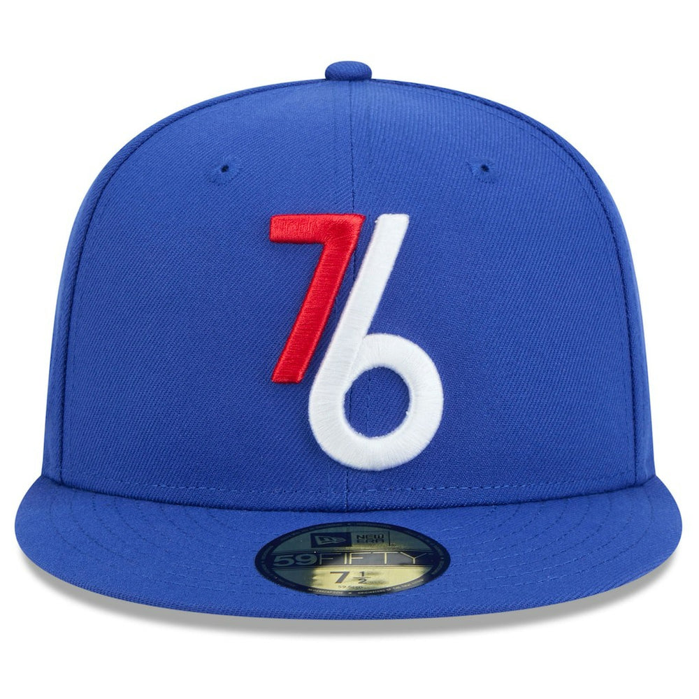 New Era - Philadelphia 76ers 2024/25 City Edition Alternate 59FIFTY Fitted Hat - Royal