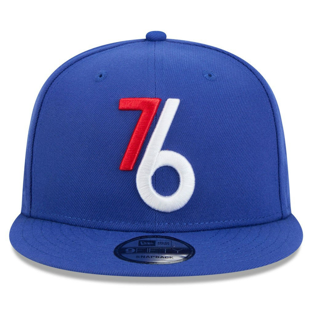 New Era - Philadelphia 76ers 2024/25 City Edition Alternate 9FIFTY Snapback Hat - Royal