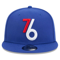 New Era - Philadelphia 76ers 2024/25 City Edition Alternate 9FIFTY Snapback Hat - Royal