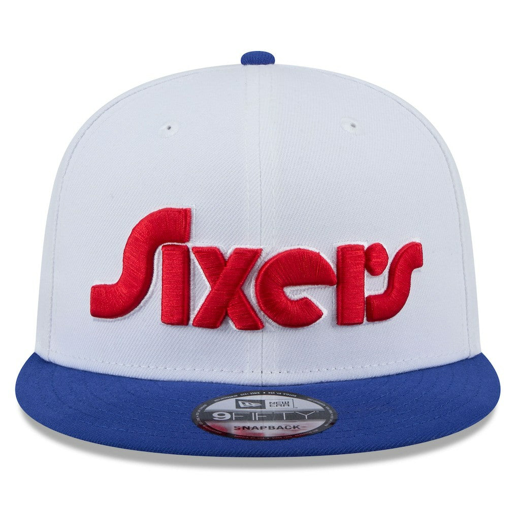 New Era - Philadelphia 76ers 2024/25 City Edition 9FIFTY Snapback Hat - White