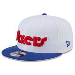 New Era - Philadelphia 76ers 2024/25 City Edition 9FIFTY Snapback Hat - White