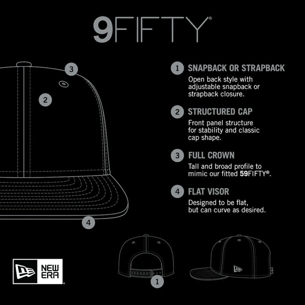 New Era - Philadelphia 76ers 2024/25 City Edition 9FIFTY Snapback Hat - White