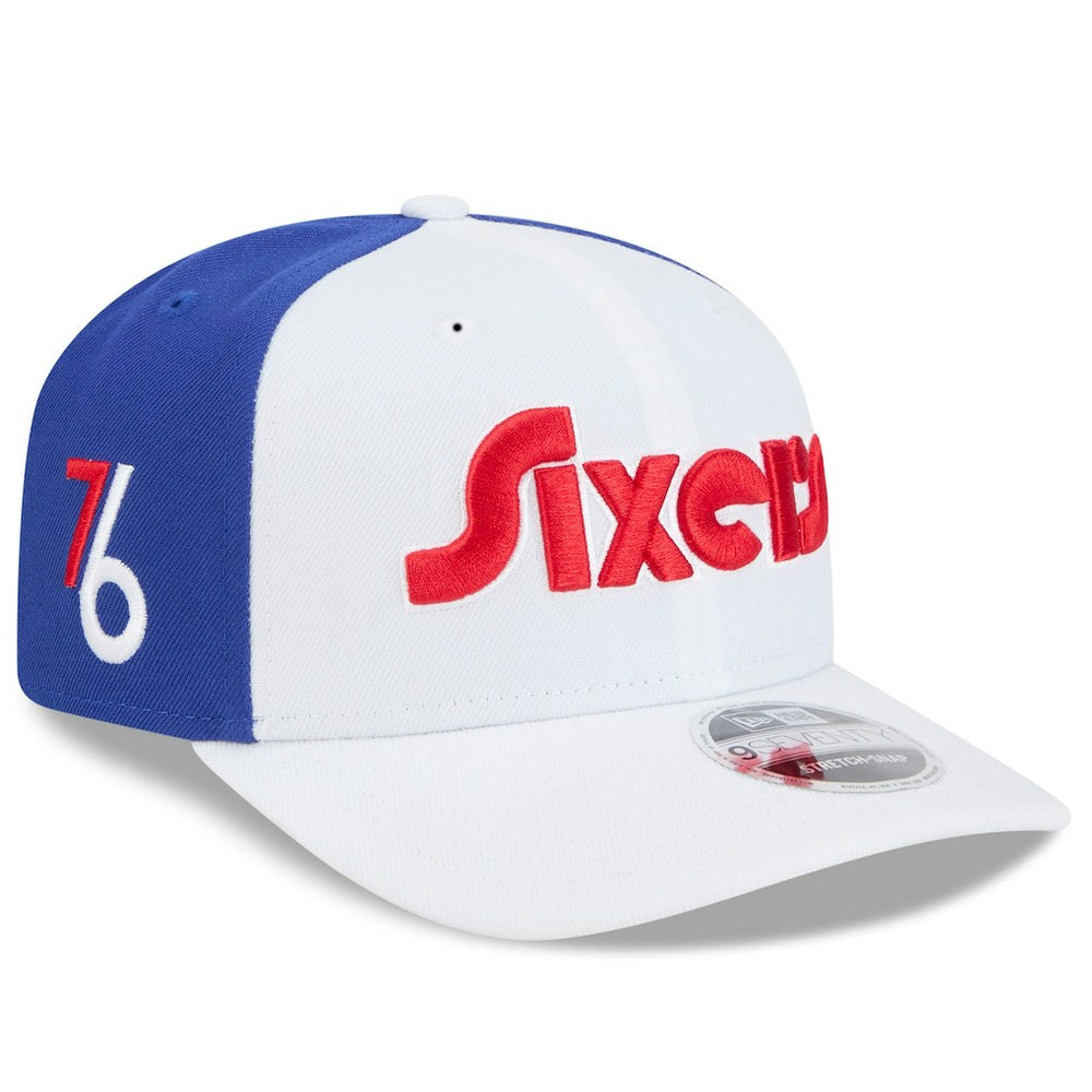 New Era - Philadelphia 76ers 2024/25 City Edition 9SEVENTY Stretch-Snap Hat - White