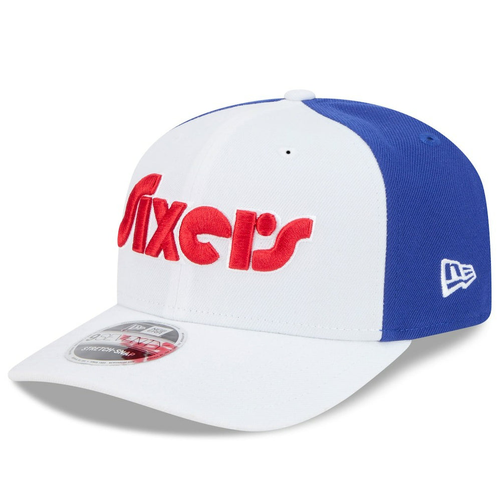 New Era - Philadelphia 76ers 2024/25 City Edition 9SEVENTY Stretch-Snap Hat - White