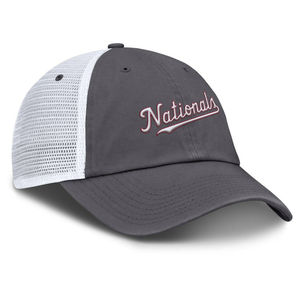 Washington Nationals Nike Wordmark Club Adjustable Trucker Hat Online