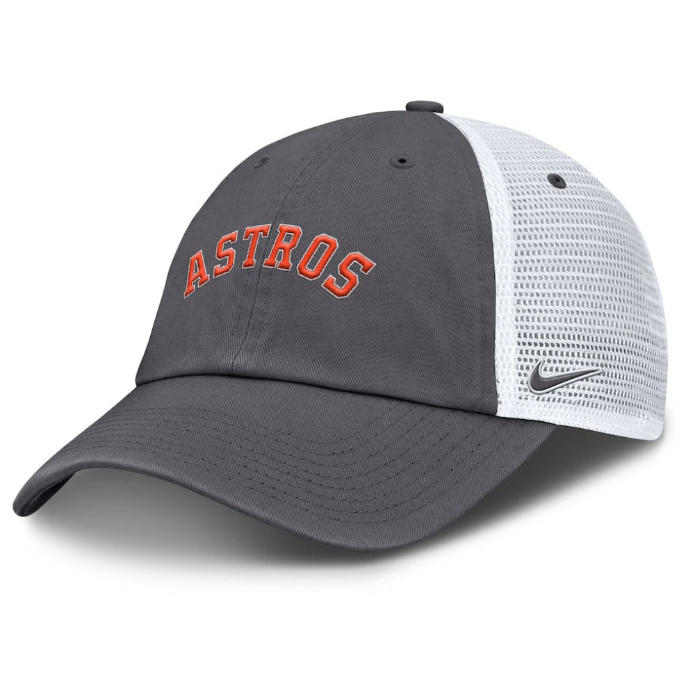 Houston Astros Nike Wordmark Club Adjustable Trucker Hat Sale