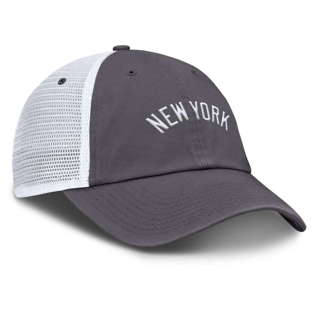New York Yankees Nike Wordmark Club Adjustable Trucker Hat Clearance