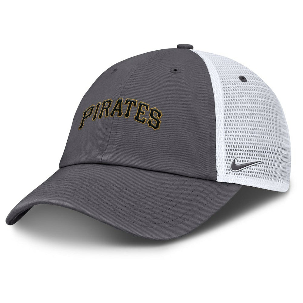 Pittsburgh Pirates Nike Wordmark Club Adjustable Trucker Hat Online