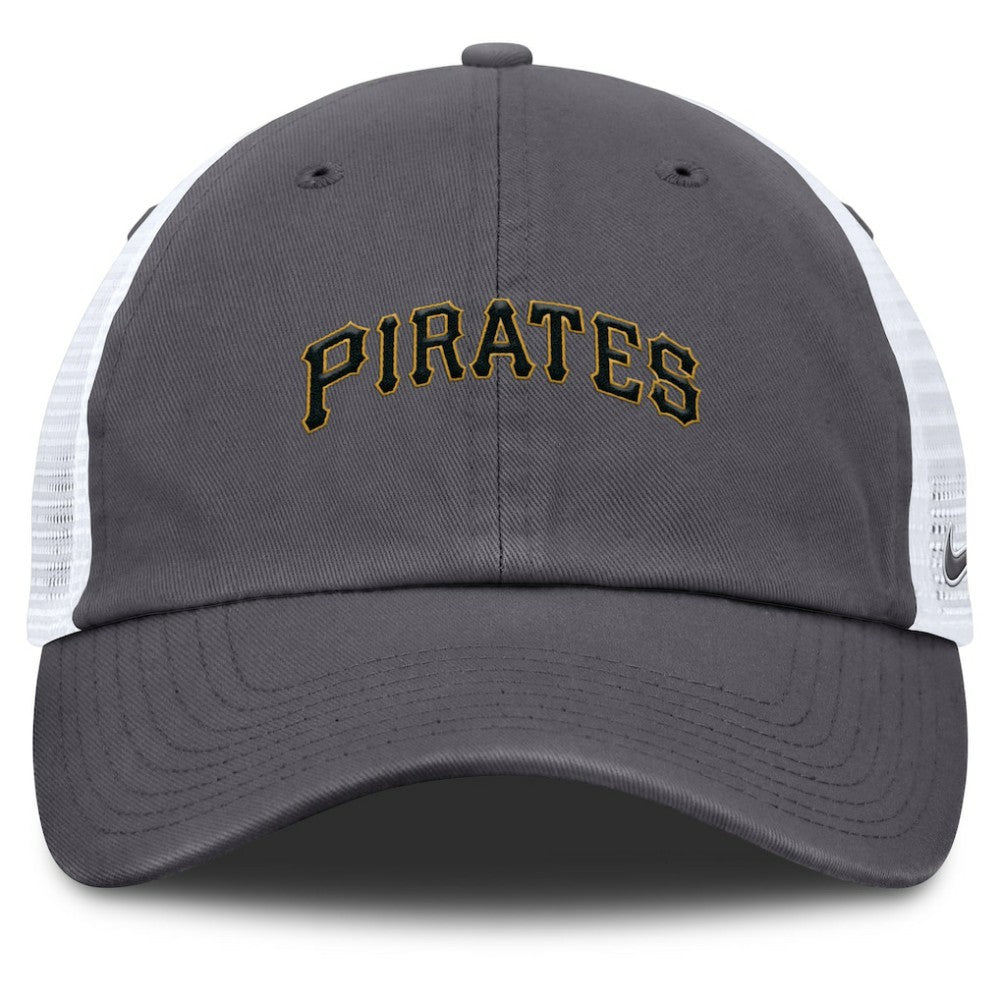Pittsburgh Pirates Nike Wordmark Club Adjustable Trucker Hat Online