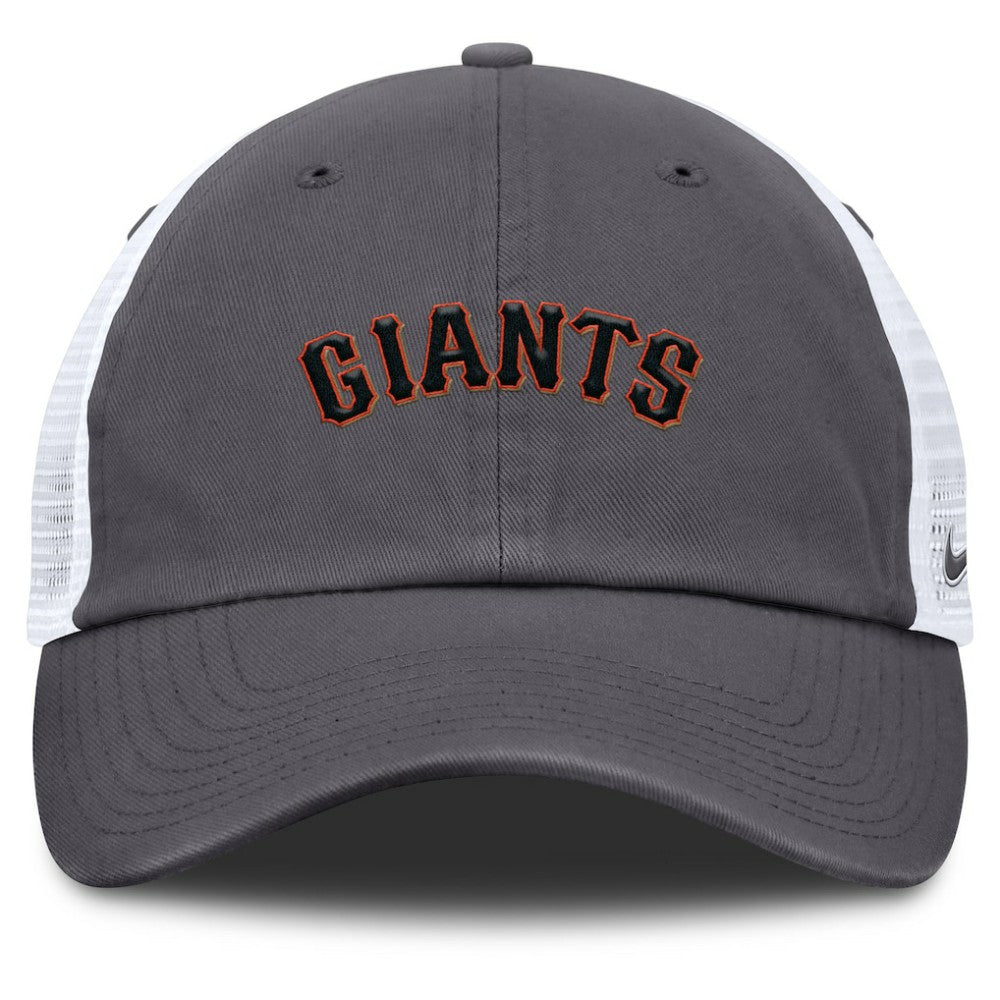 San Francisco Giants Nike Wordmark Club Adjustable Trucker Hat Clearance