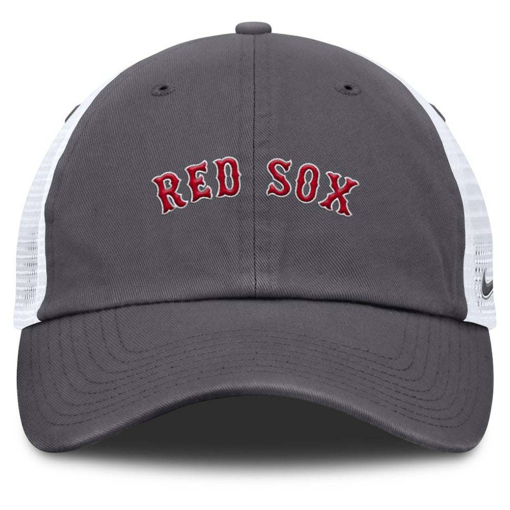 Boston Red Sox Nike Wordmark Club Adjustable Trucker Hat Lifestyle