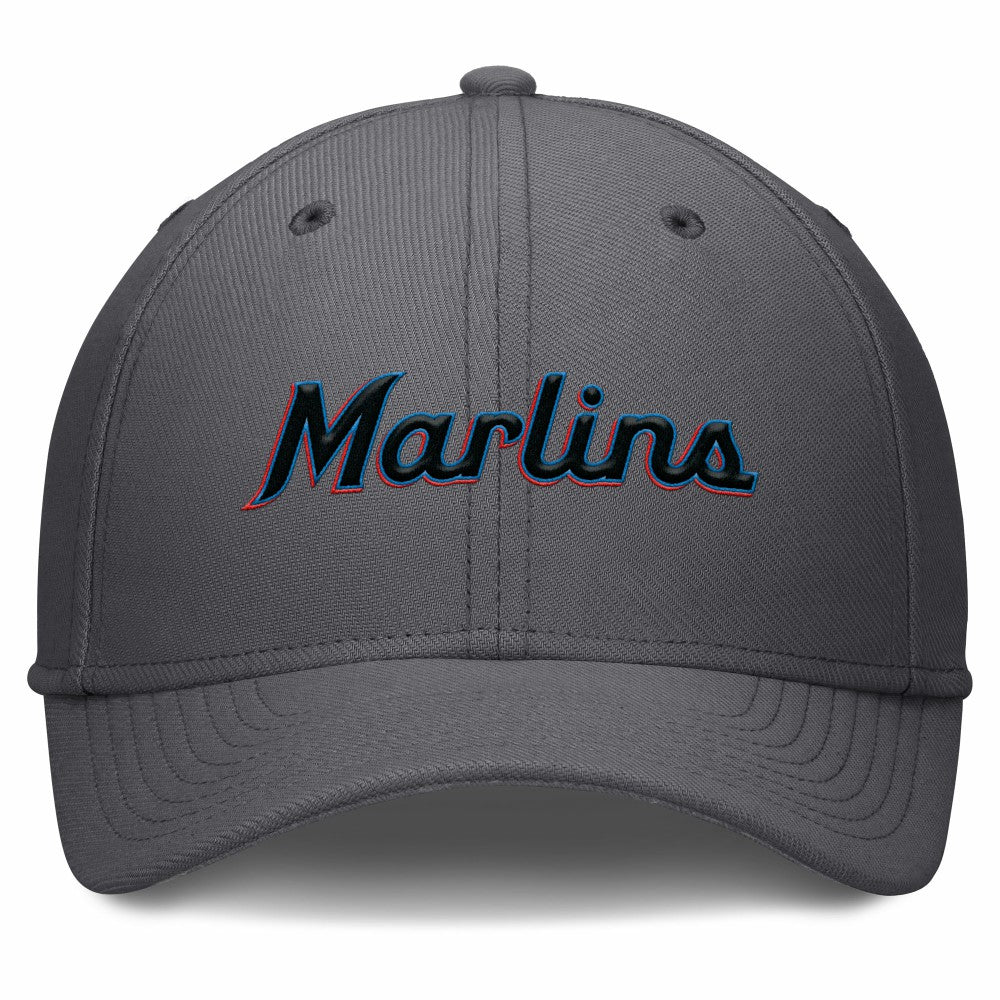 Miami Marlins Nike Swoosh Performance Flex Hat Clearance