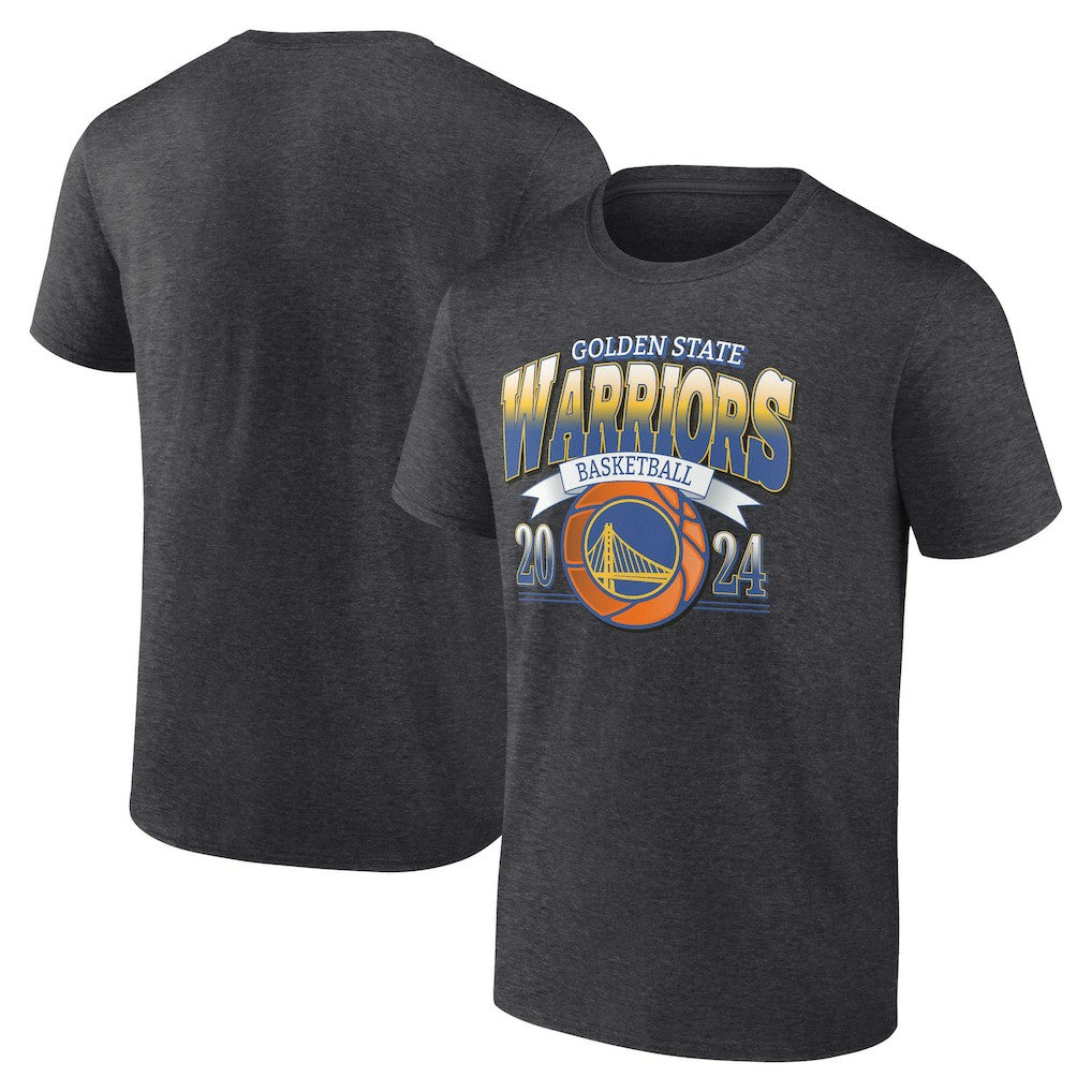 NBA - Golden State Warriors Fast Break Finisher T-Shirt - Charcoal