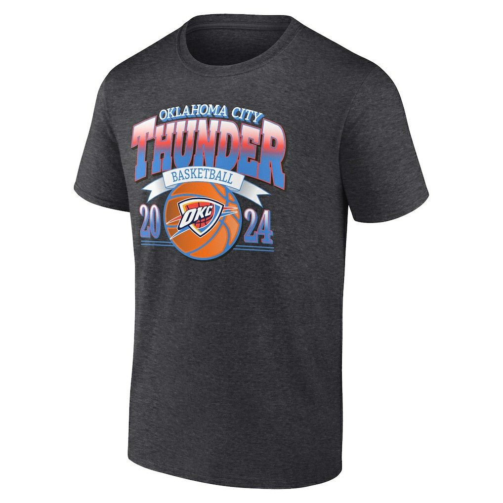 NBA - Oklahoma City Thunder Fast Break Finisher T-Shirt - Charcoal