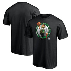 NBA - Boston Celtics Midnight Mascot T-Shirt - Black