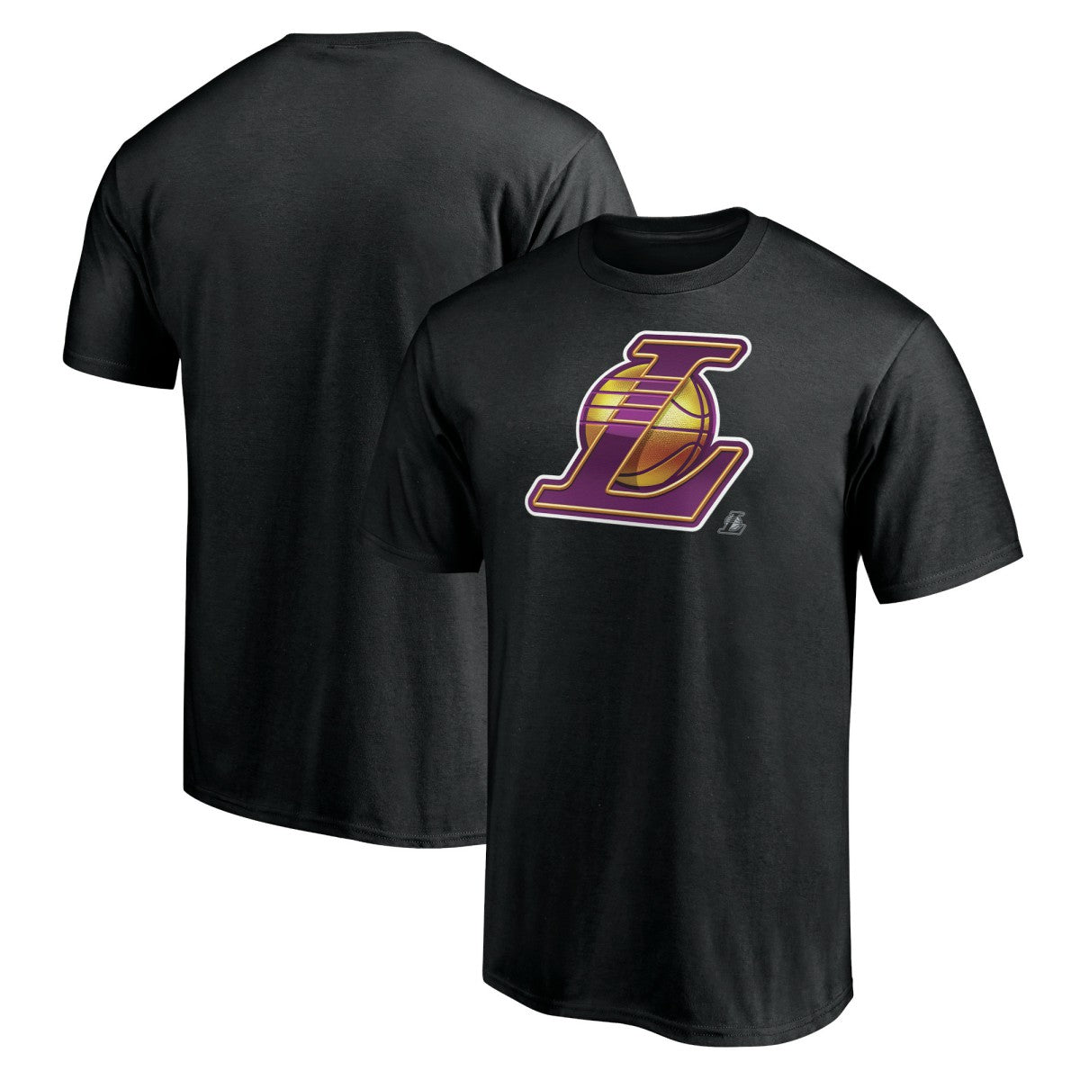 NBA - Los Angeles Lakers Midnight Mascot T-Shirt - Black