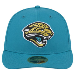 Jacksonville Jaguars New Era Throwback Logo Omaha Low Profile 59FIFTY Fitted Hat Teal - NFL