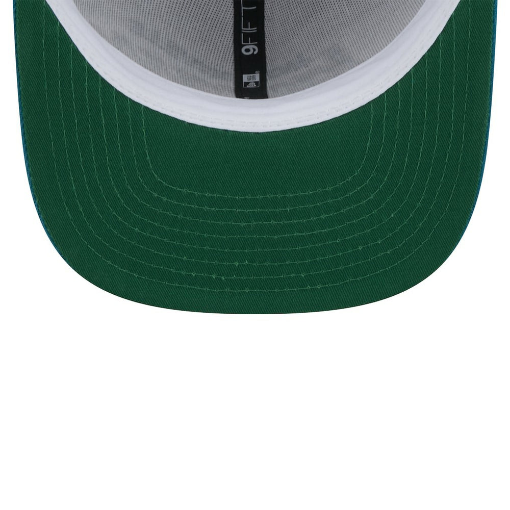 Jacksonville Jaguars New Era Throwback Sparky Original Fit 9FIFTY Snapback Hat White/Teal - NFL