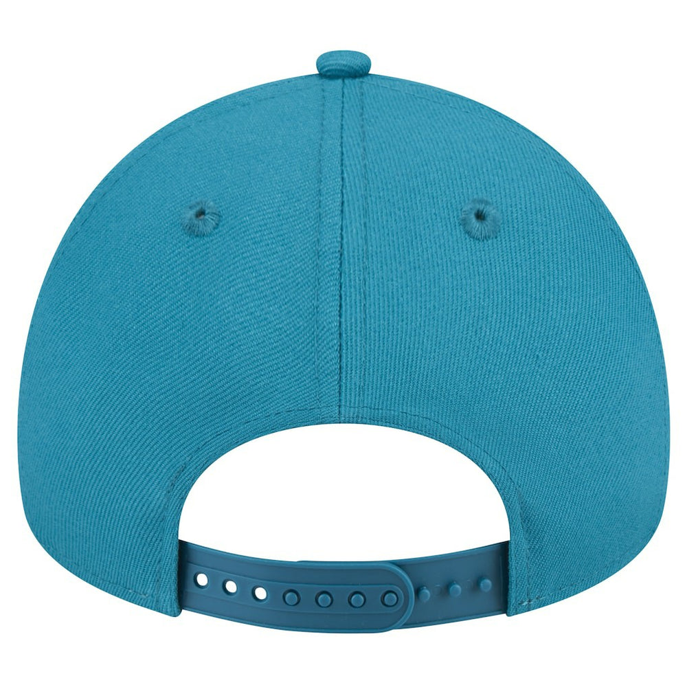 Jacksonville Jaguars New Era Throwback Logo Standard A-Frame 9FORTY Adjustable Hat Teal - NFL