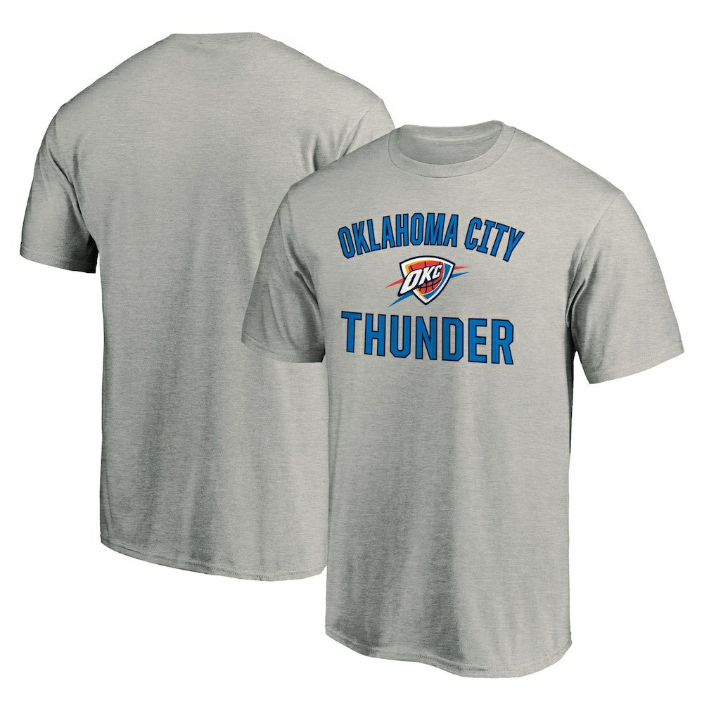 NBA - Oklahoma City Thunder Victory Arch T-Shirt - Heather Gray