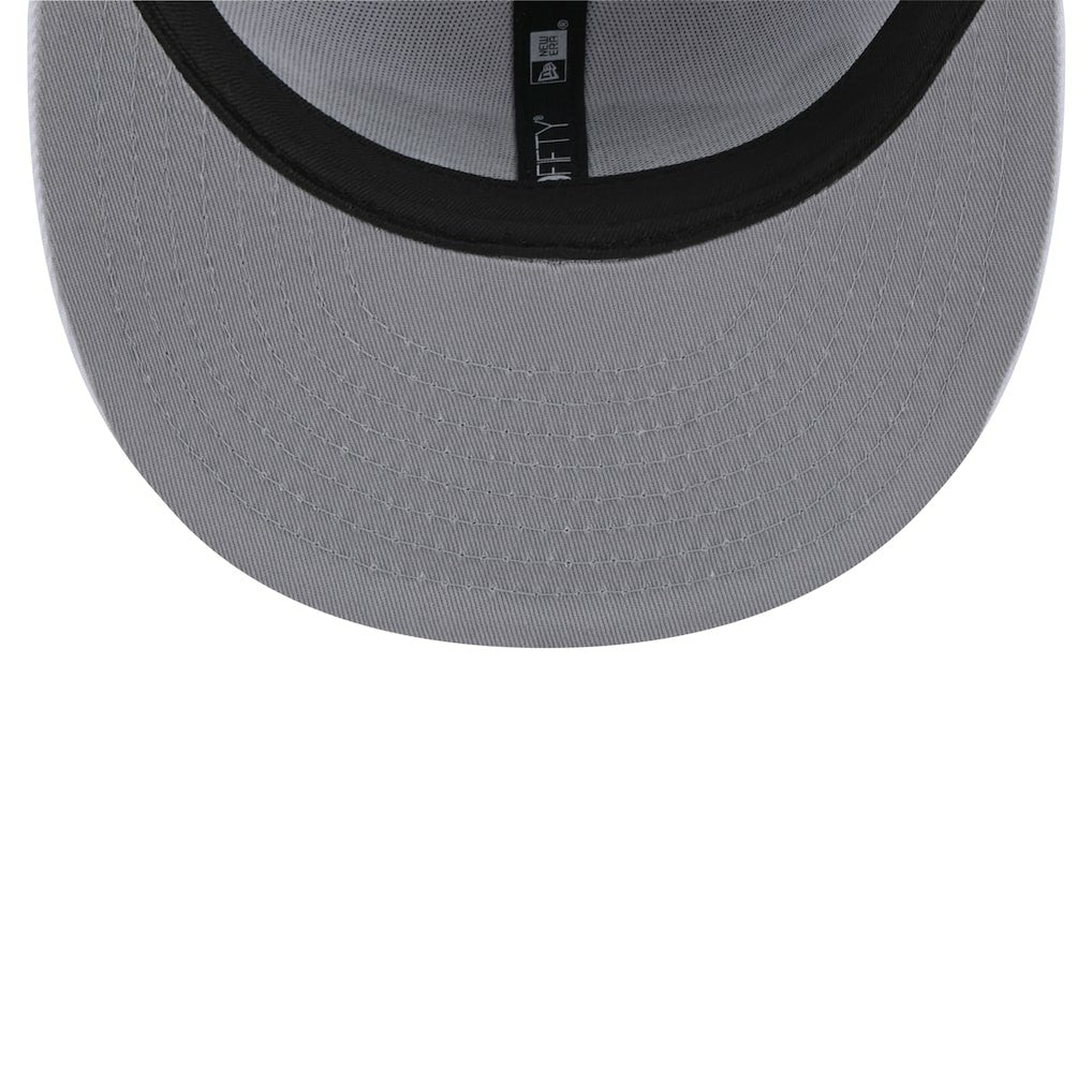 Jacksonville Jaguars New Era Throwback Crawl Omaha 59FIFTY Fitted Hat White - NFL