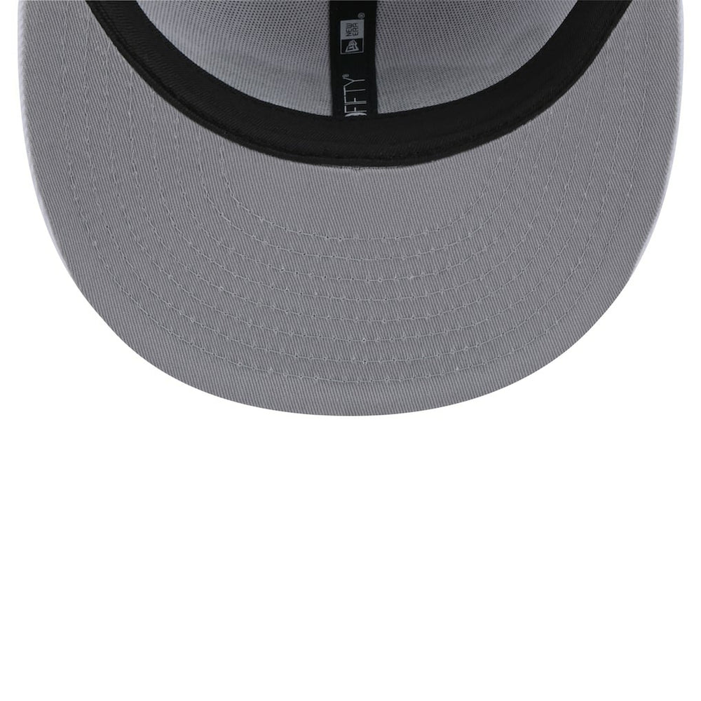 Jacksonville Jaguars New Era Throwback Crawl Omaha 59FIFTY Fitted Hat White - NFL