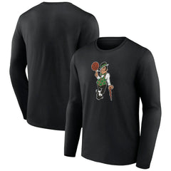 NBA - Boston Celtics Alternate Logo Long Sleeve T-Shirt - Black