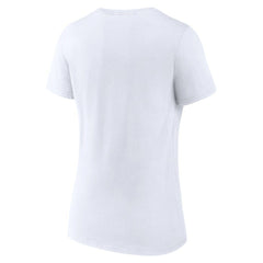 NBA - Golden State Warriors Women's Alternate Logo V-Neck T-Shirt - White