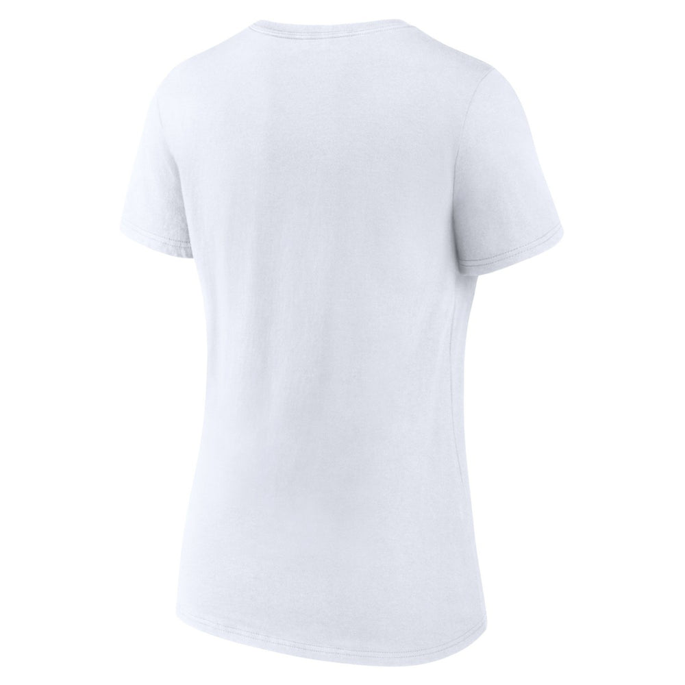 NBA - Los Angeles Lakers Women's Alternate Logo V-Neck T-Shirt - White