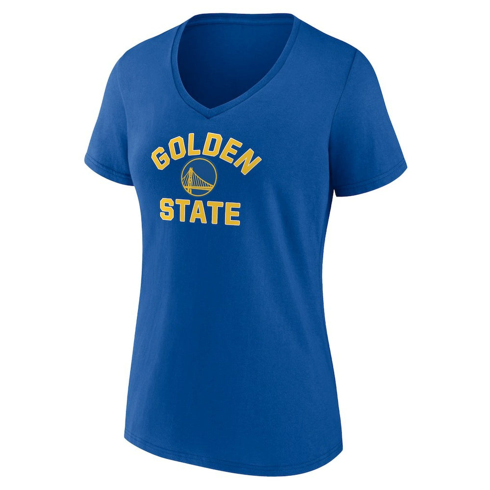 NBA - Golden State Warriors Women's Overtime V-Neck T-Shirt - Royal
