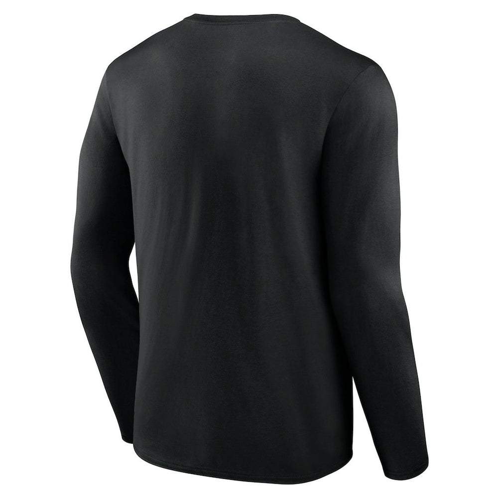 NBA - Golden State Warriors Japanese Heritage Long Sleeve T-Shirt - Black