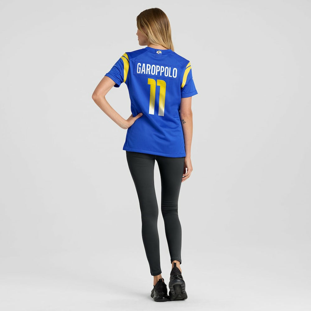 Jimmy Garoppolo Los Angeles Rams Women's Team Game Jersey Royal - Nike
