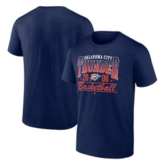 NBA - Oklahoma City Thunder Give And Go Play T-Shirt - Navy