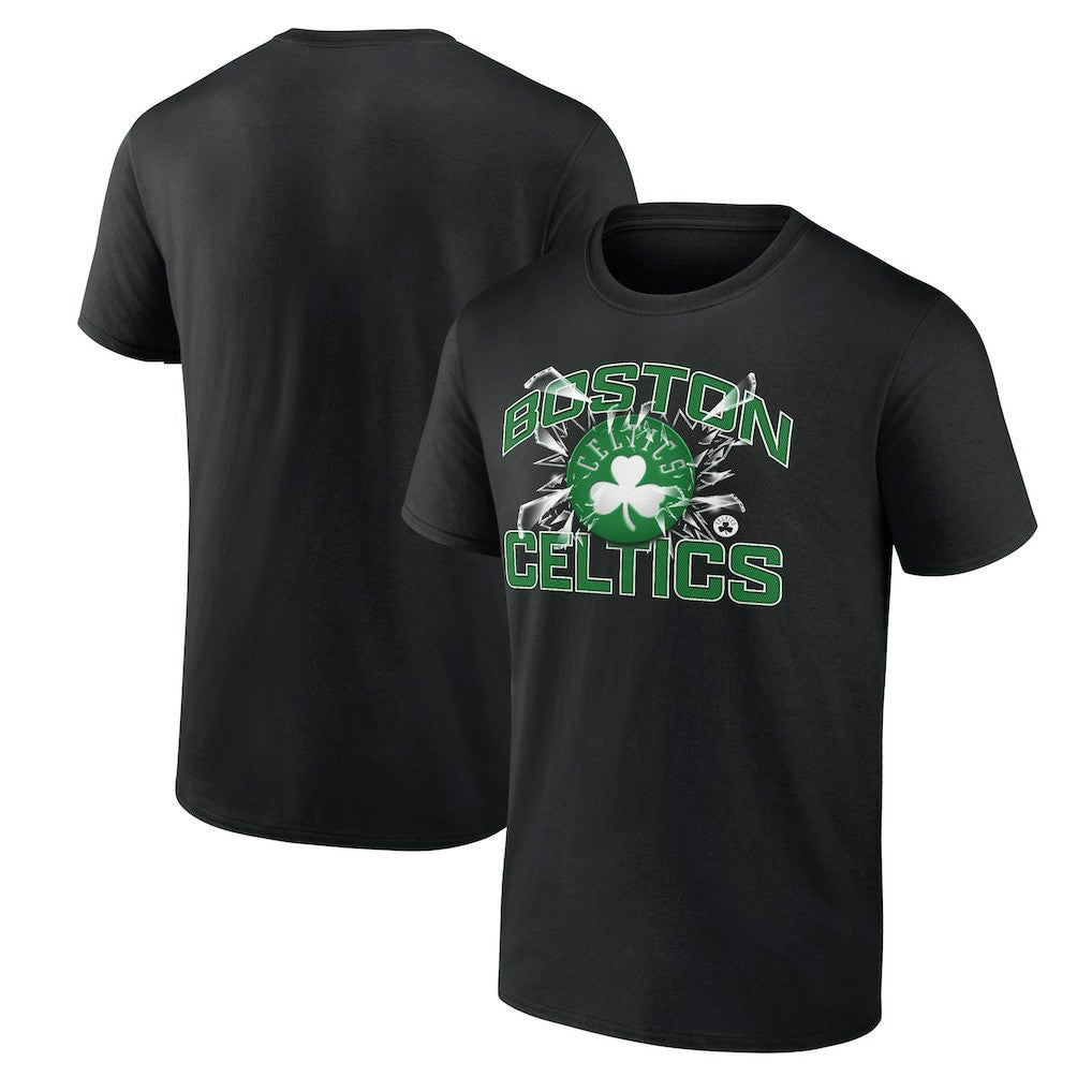 NBA - Boston Celtics Shattered T-Shirt - Black