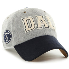Dallas Cowboys Stoney Clover Lane x '47 Unisex Block Clean Up Adjustable Hat Gray/Navy - 47 brand