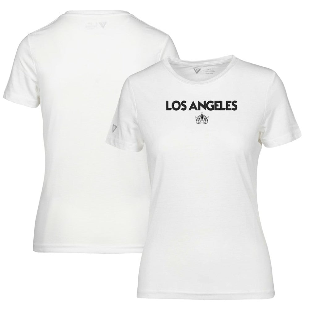 Los Angeles Kings - Levelwear Women's Maddox City Capsule T-Shirt White