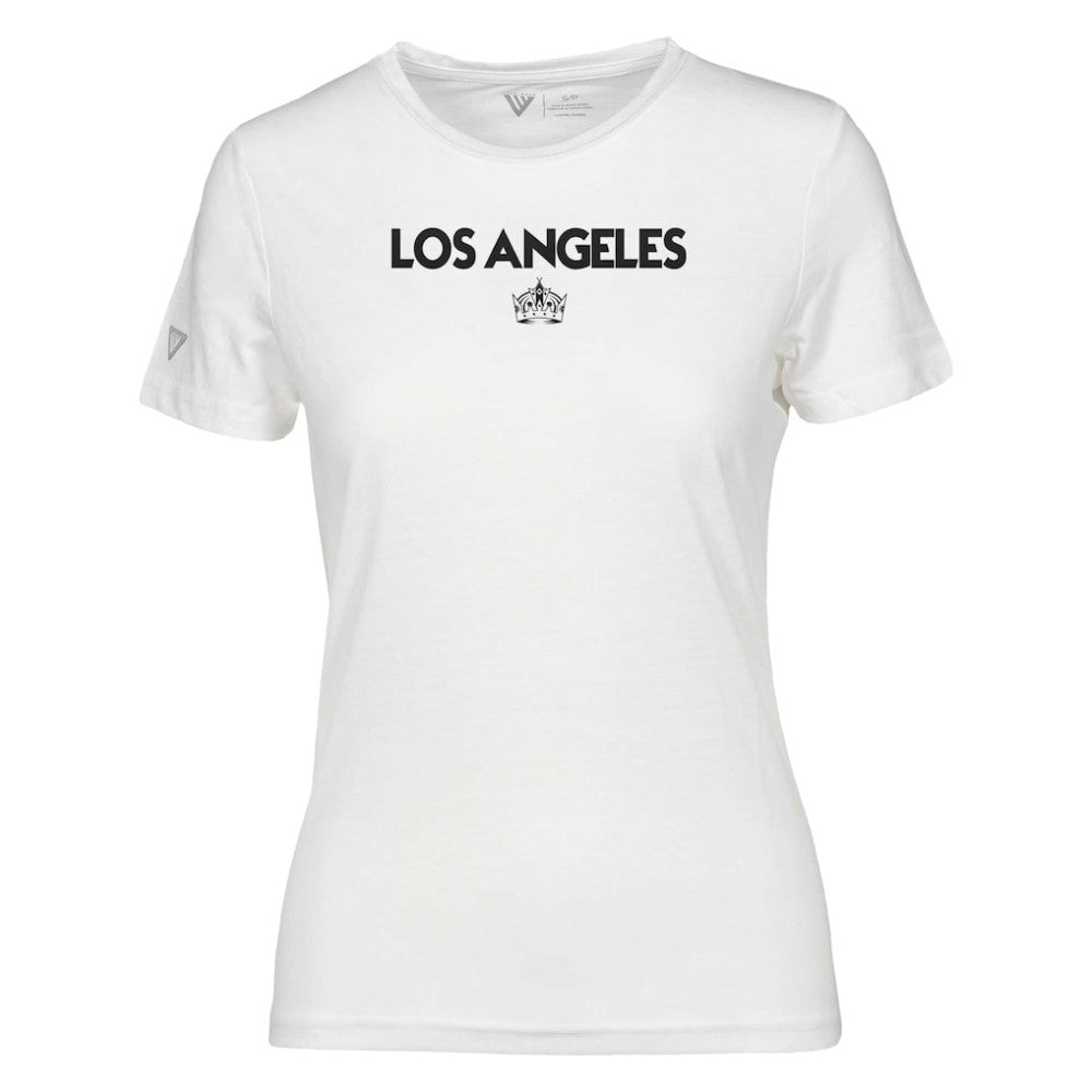 Los Angeles Kings - Levelwear Women's Maddox City Capsule T-Shirt White