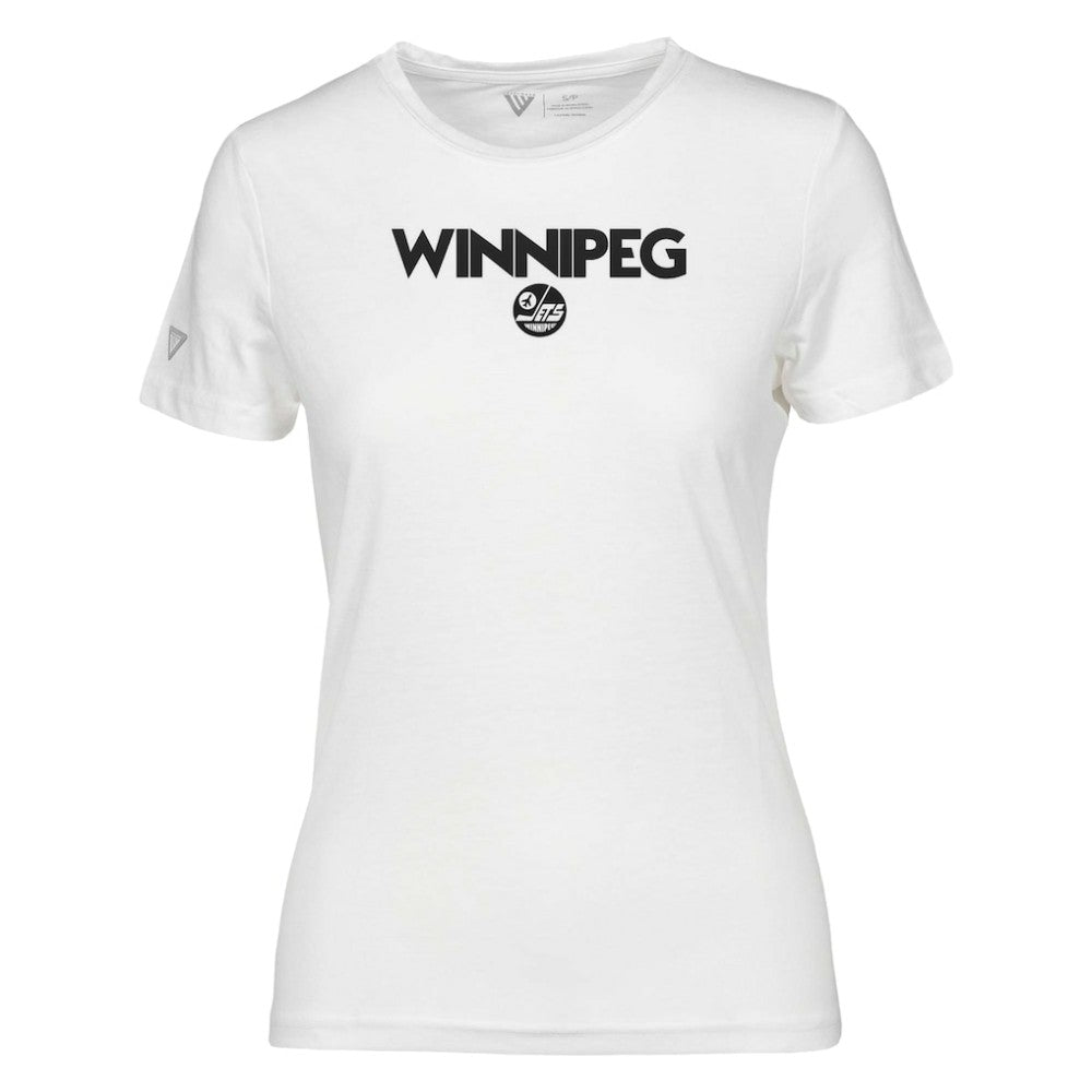 Winnipeg Jets - Levelwear Women's Maddox City Capsule T-Shirt White