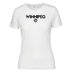 Winnipeg Jets - Levelwear Women's Maddox City Capsule T-Shirt White