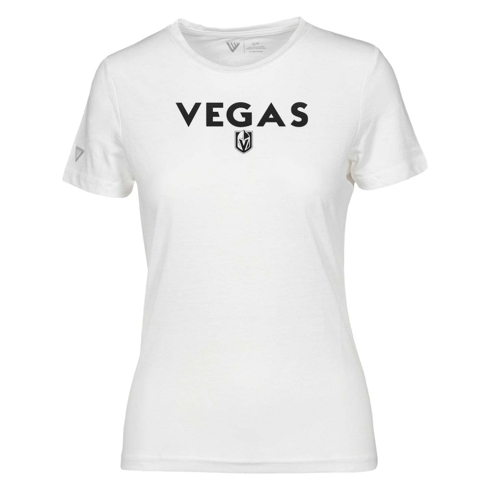 Vegas Golden Knights Levelwear Women's Maddox City Capsule T-Shirt White